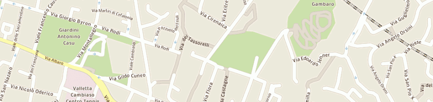 Mappa della impresa tomasinelli a GENOVA
