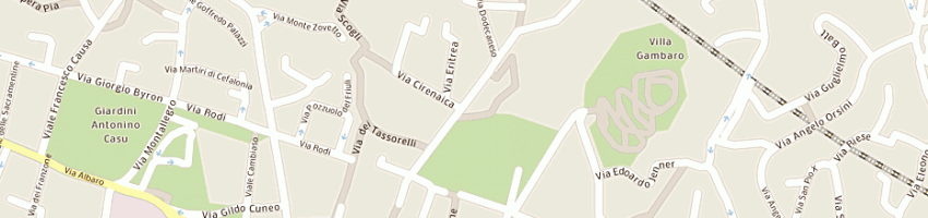 Mappa della impresa pesce andrea a GENOVA