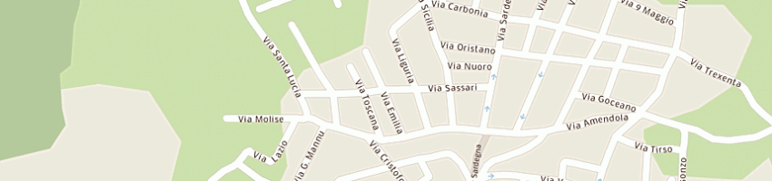 Mappa della impresa porcu antonello a CAPOTERRA