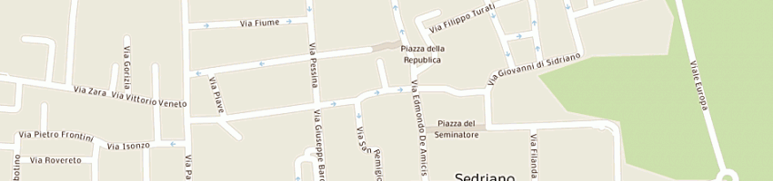 Mappa della impresa leonardo costruzioni srl a SEDRIANO