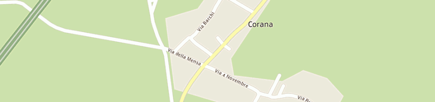 Mappa della impresa bar sem snc a CORANA
