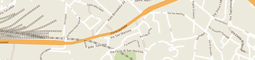 Mappa della impresa coiffeur pour dames tino a GENOVA