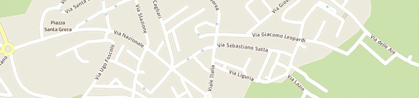 Mappa della impresa souad snc a CAGLIARI
