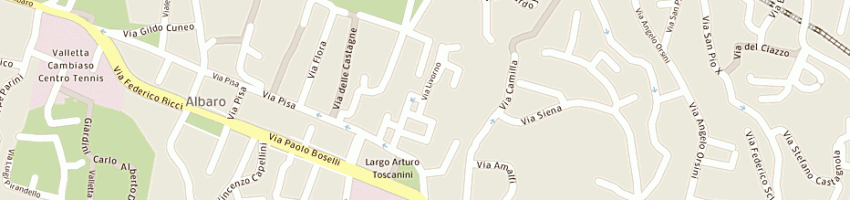 Mappa della impresa ronchetti eugenio e c snc a GENOVA