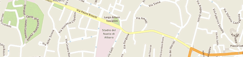 Mappa della impresa olcese rina a GENOVA