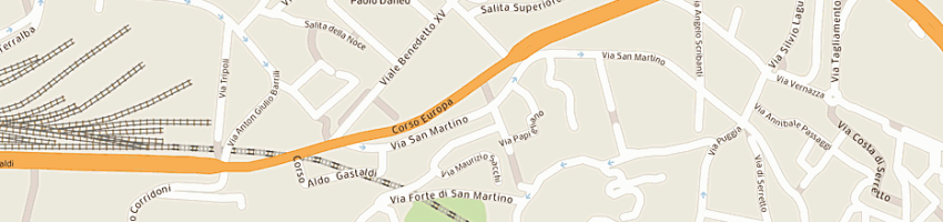 Mappa della impresa ragonesi massimo a GENOVA