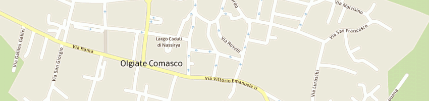 Mappa della impresa arco sas di colli raffaella e c a OLGIATE COMASCO