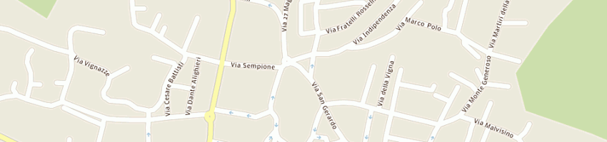 Mappa della impresa ronconi antonio a OLGIATE COMASCO
