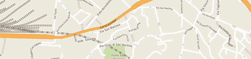 Mappa della impresa vimar spa a GENOVA