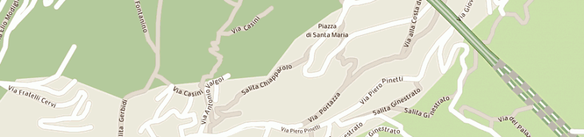 Mappa della impresa milone ugo a GENOVA