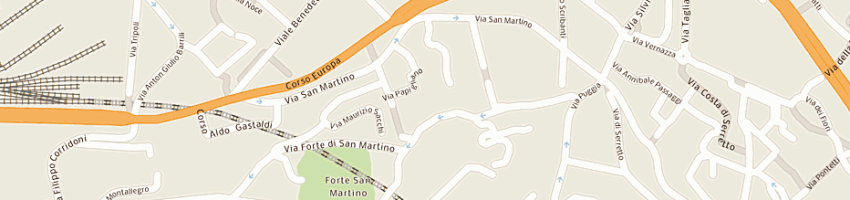 Mappa della impresa quattro tocchi snc di bertolini simone e martinelli simone a GENOVA