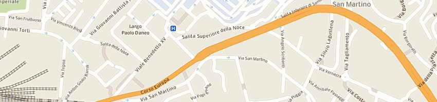 Mappa della impresa rescigno gabriele a GENOVA