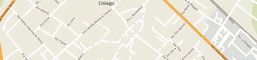 Mappa della impresa flli vita sas di vita giuseppe e c a CISLAGO