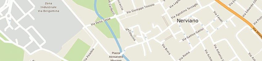Mappa della impresa maggiore bruno emanuele a NERVIANO