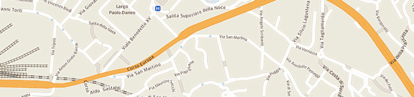 Mappa della impresa la victoria a GENOVA