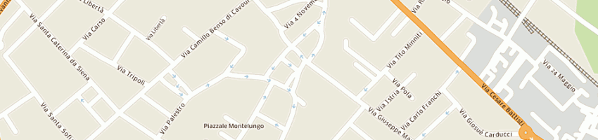 Mappa della impresa studio cislago sas di vincenzo artusa e c a CISLAGO