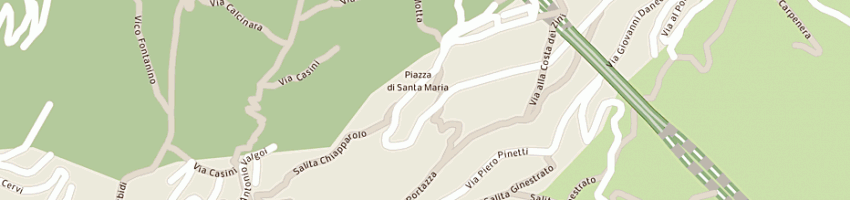 Mappa della impresa chiesa cattolica parrocchiale s maria di quezzi a GENOVA
