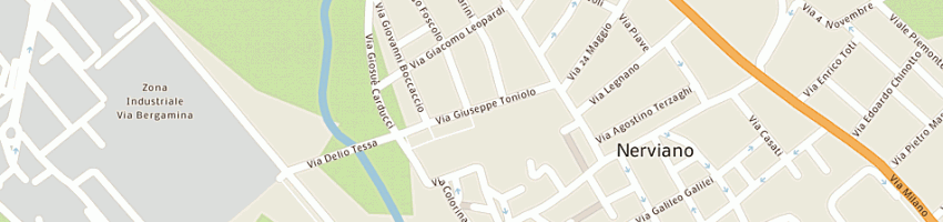 Mappa della impresa campion marco a NERVIANO