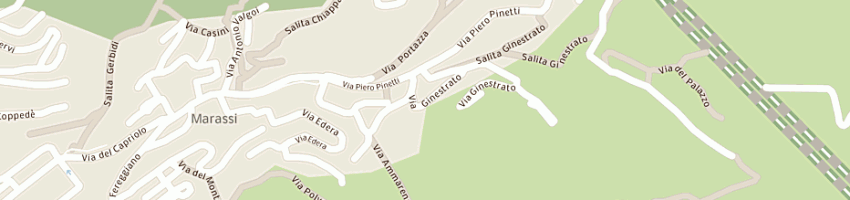 Mappa della impresa frisone claudio a GENOVA