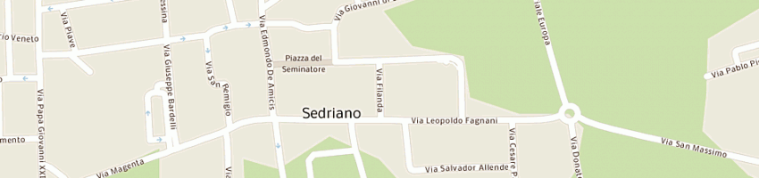 Mappa della impresa bregoli daniele a SEDRIANO