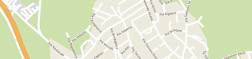 Mappa della impresa pili sergio a SERRENTI