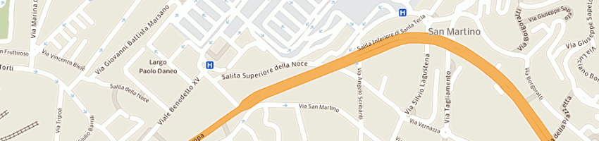 Mappa della impresa delpino srl a GENOVA