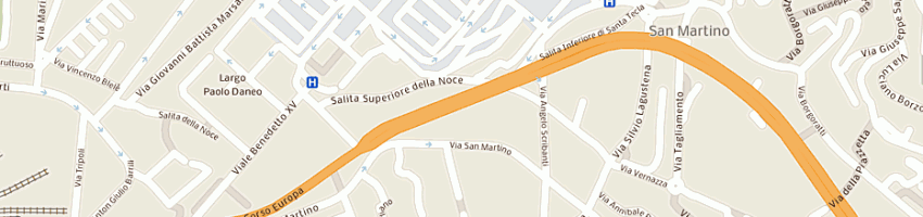 Mappa della impresa time today srl a GENOVA
