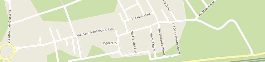 Mappa della impresa losa giuseppe a ARLUNO
