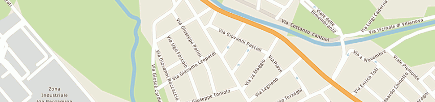 Mappa della impresa rebauto di rebasti gianfranco ea sas a NERVIANO
