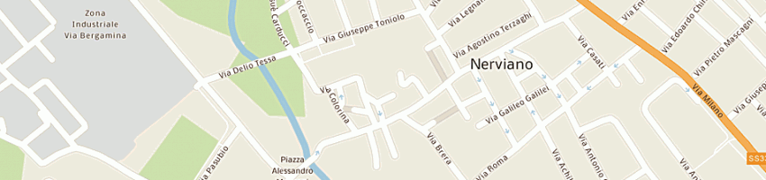 Mappa della impresa linus 90 di angelo boi e c sas a MILANO
