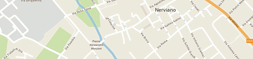 Mappa della impresa frontini alfonso di frontini celestino a NERVIANO