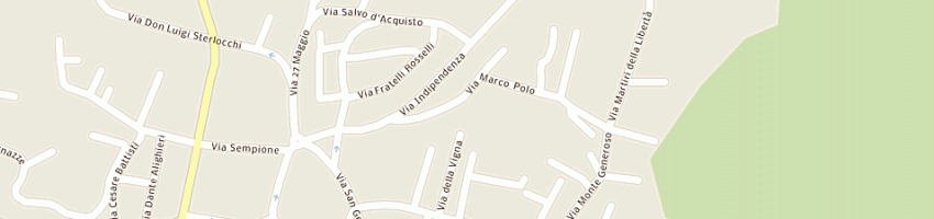 Mappa della impresa imbasciati umberto a OLGIATE COMASCO