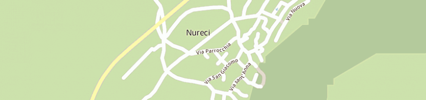Mappa della impresa comune di nureci a NURECI