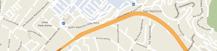 Mappa della impresa ab car sas di angelo burri e c a GENOVA