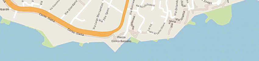 Mappa della impresa antica gelateria amedeo snc a GENOVA