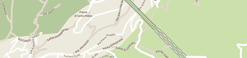 Mappa della impresa metallica artigiana di cinti mauro e c snc a GENOVA
