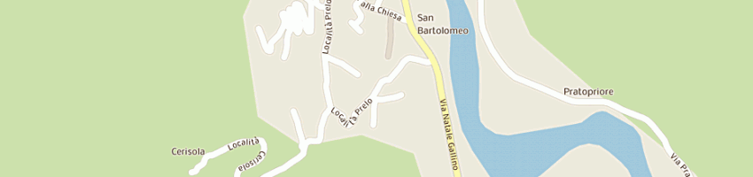 Mappa della impresa albergo garre' a SAVIGNONE