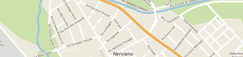 Mappa della impresa worldnet italia srl a NERVIANO