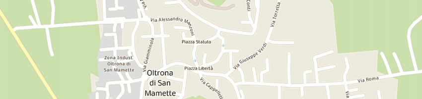 Mappa della impresa ortofrutta a OLTRONA DI SAN MAMETTE