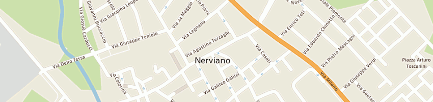Mappa della impresa vian alida a NERVIANO