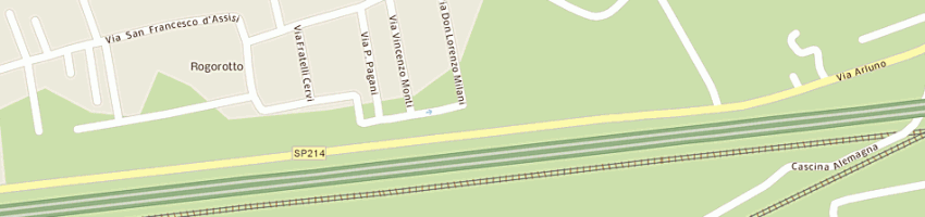 Mappa della impresa eagles srl a ARLUNO
