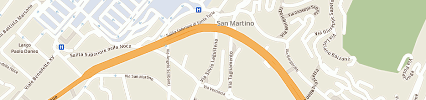 Mappa della impresa sanpaolo imi spa a GENOVA