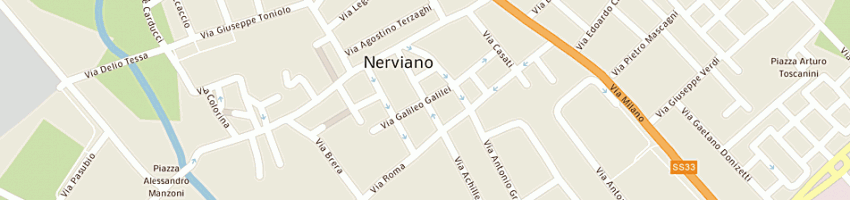 Mappa della impresa cap gestione spa a NERVIANO