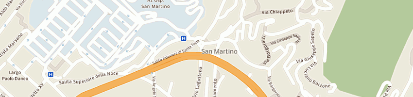 Mappa della impresa centro erboristico genovese snc di petrilli e burrai snc a GENOVA
