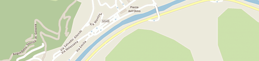 Mappa della impresa difar spa a GENOVA