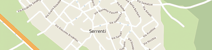 Mappa della impresa murgia angelo e spiga miria snc a SERRENTI