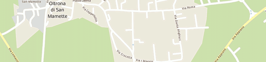 Mappa della impresa scuole elementari a OLTRONA DI SAN MAMETTE