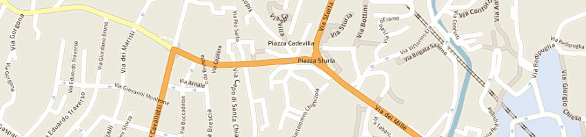 Mappa della impresa carrozzeria stefano - car service di stefano vivia a GENOVA