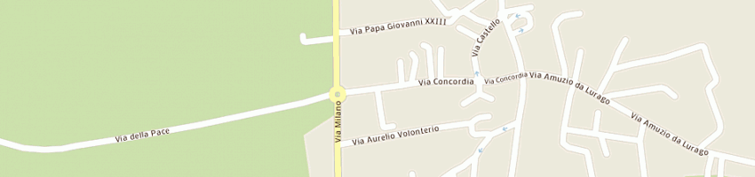 Mappa della impresa arosio mario srl a LURAGO MARINONE