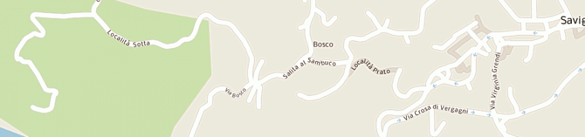 Mappa della impresa di francesco antonino a SAVIGNONE